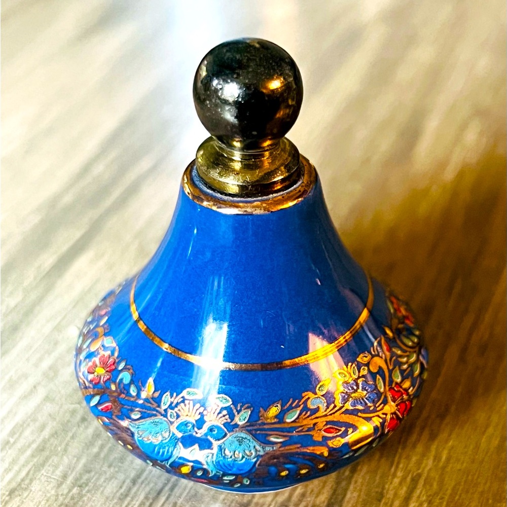 Vintage porcelain perfume bottle
